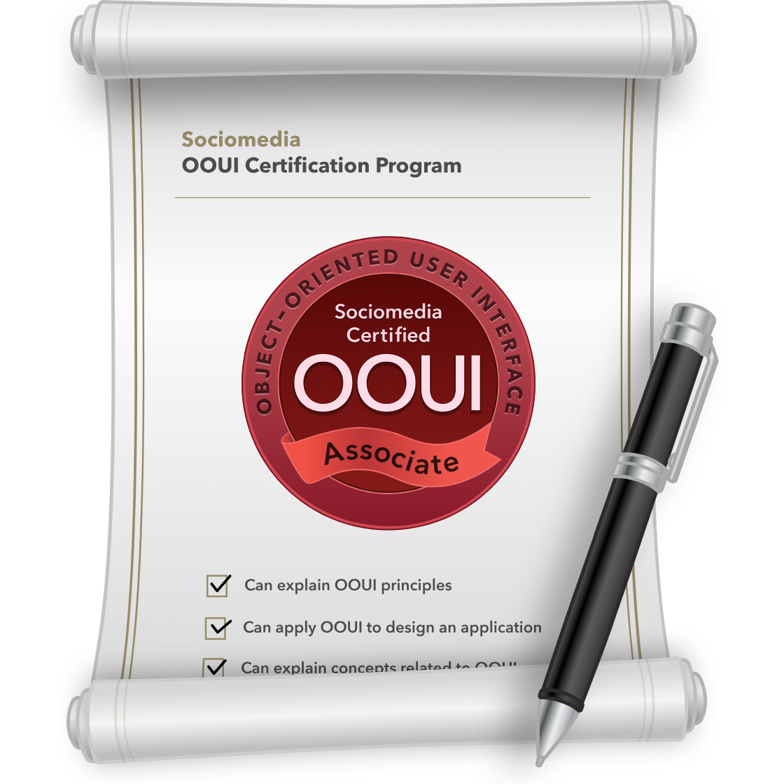 ソシオメディア認定 OOUI アソシエイト